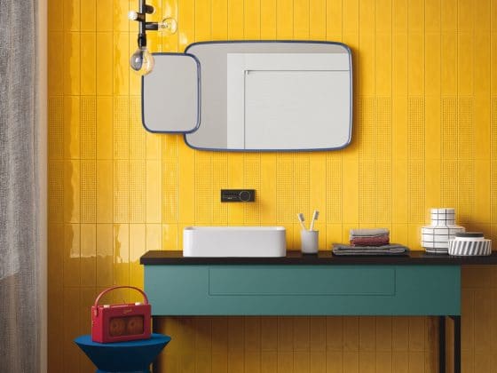 Плитка для ванной желтого цвета - Доминик Винница